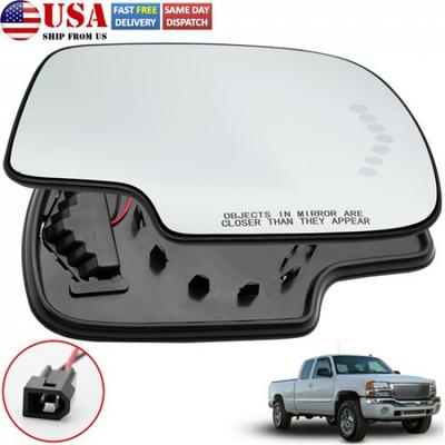 Spiegelglas Beheizt Blinker Beifahrerseite für 2003-2006 Chevy GMC Cadillac