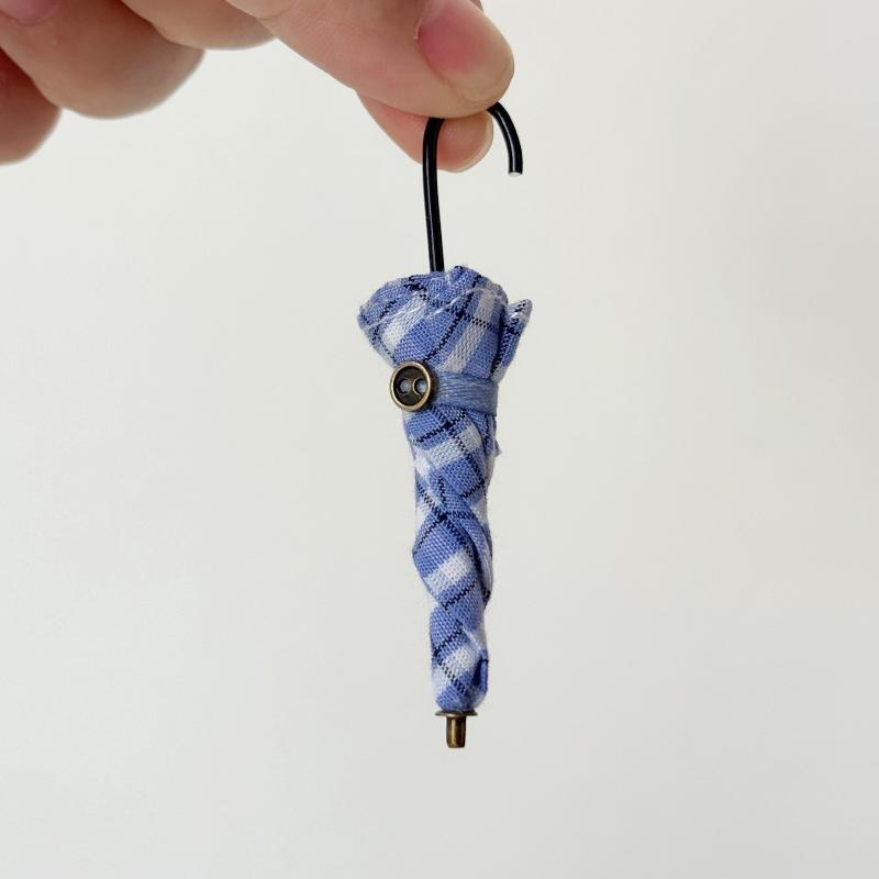 Mini Doll Umbrella Kawaii Photo Prop Doll Accessory for 18 Inch Doll Dress Up Dollhouse Display Kids Play Toy