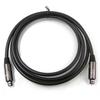 WiseTech AUDIOTRAK Glass Black II Plus Optical Digital Cable 3.0m