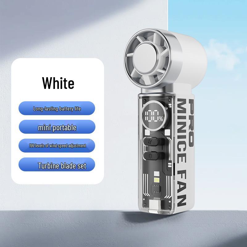

2026 Mech Style Portable USB Mini Handheld Fan for Outdoor Use 39.3*45.7*118.7 mm
