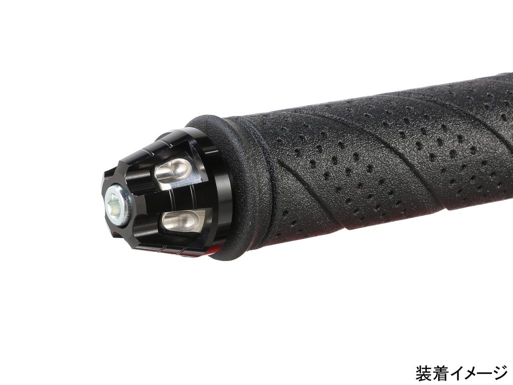 Kitaco 506-1300250 Union Bar End Cap (Black) Monkey 125 (JB02)