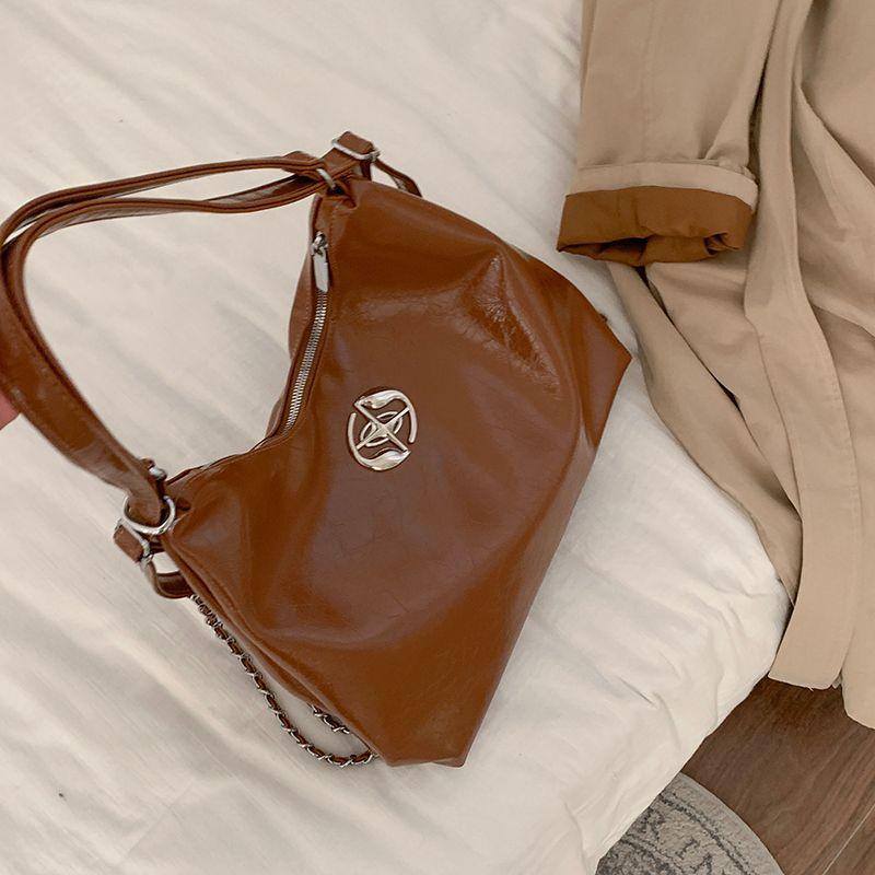 

South Korea Students Casual Easiest for Match Large Capacity Totes Brown