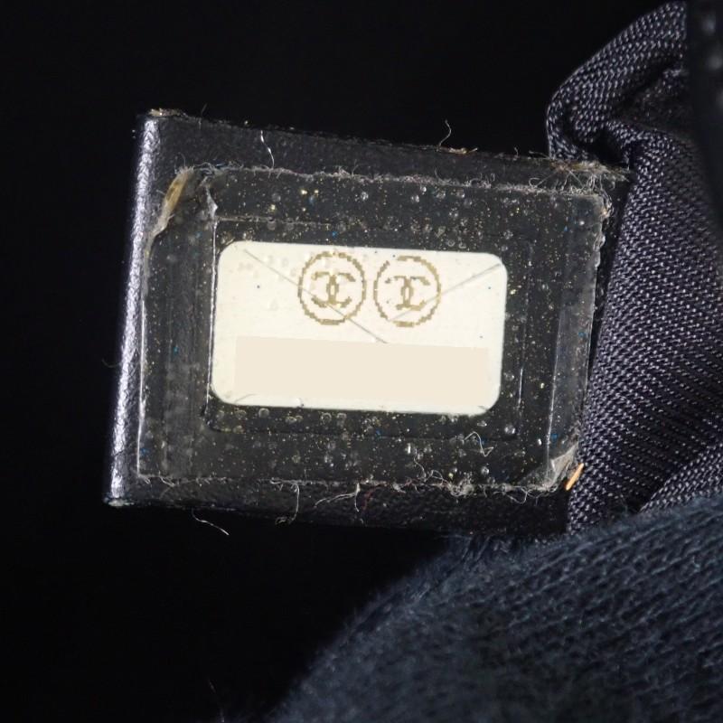 Chanel A15991 Tote Bag Black Nylon/leather Women