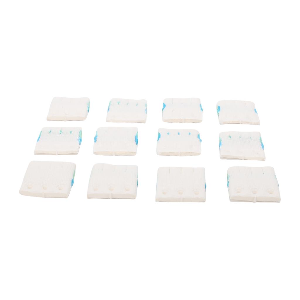 12Pcs Disposable Toilet Brush Replacement Head with Detergent for Home Bathroom Toilet Accessories