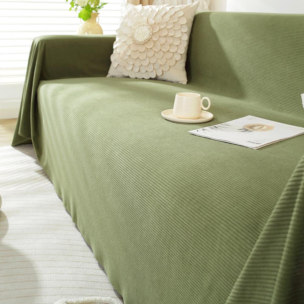 

Чехол-полотенце для дивана Универсальный для четырех сезонов Нескользящий Чехол для дивана Защита от царапин Пыленепроницаемый 180*130CM