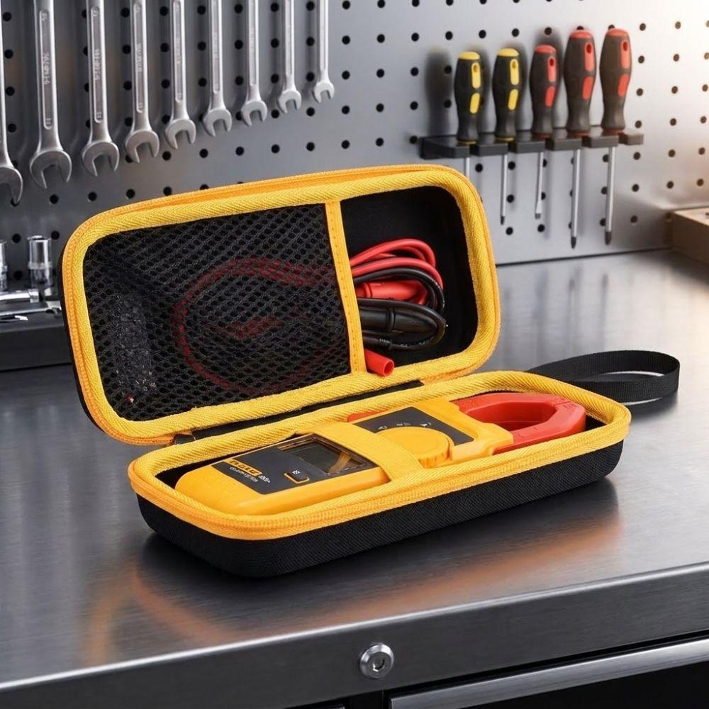 Oxford Cloth Multimeter Storage Bag Black Shockproof Tool Box Durable Portable EVA Case