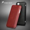 Capa Flip 100% Couro Genuíno para iPhone 7 8 17 18 16 17E 16E Air 14 15 Pro Max 12 13 Ímã Embutido Capa de Couro Genuíno