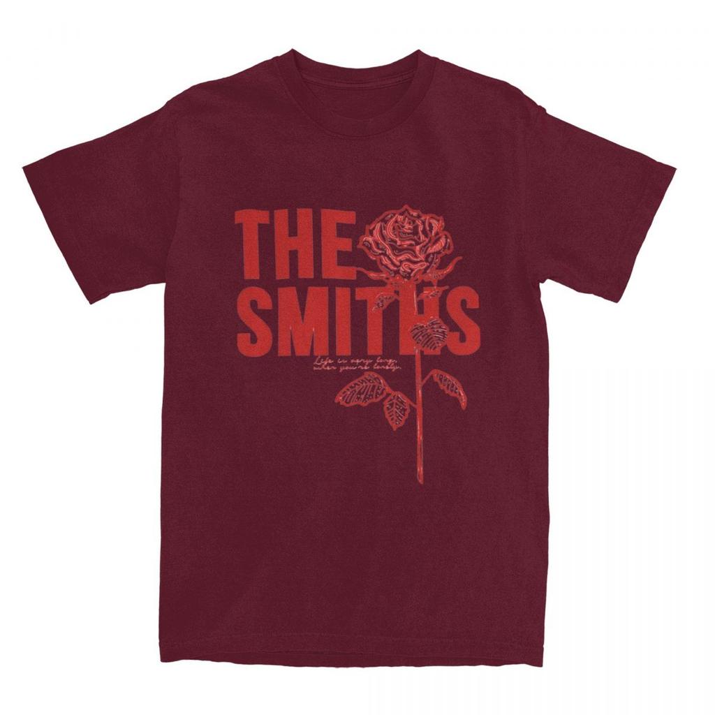 Men Women's Band The Smiths Retro Wave Shirt Merch Vintage Cotton T Shirts Tee Clothes Original