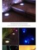 Solar LED Stainless Steel Underground Light for Outdoor Garden, Lawn, Courtyard, Rainproof.