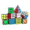 Qiyi Black Magic Cube Set: 2-7 Layer Pyramid, Maple Leaf, Skewb, SQ1, Mirror Cube - Hot-Selling Variety