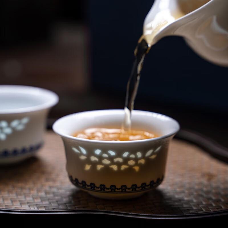 Fuyu Ceramic Jingdezhen 10-Piece Chinese Tea Set