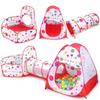 Kids Tent Ball Pool Balls Portable Baby Playground Playpen Children Large Pit with Tunnel Baby Park Camping Pool Baby Play House