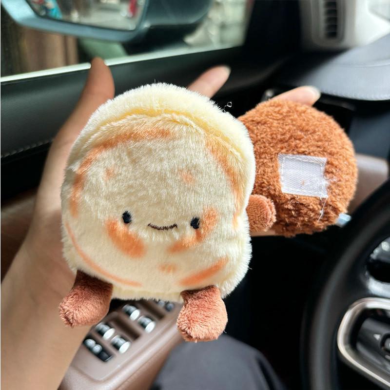 Eyecatching Keychain Plush Featuring Adorable Meat Design Ideal For Cute Charms Bag