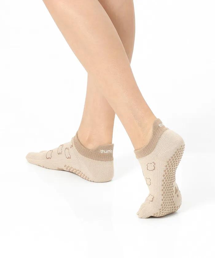 Pilates Yoga Non-slip Toe Socks Teddy