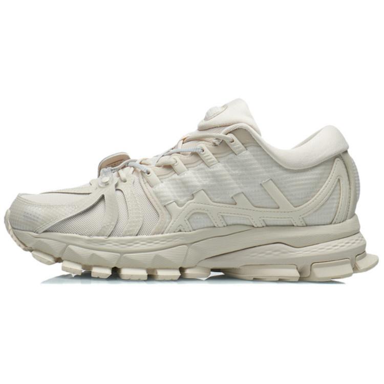 New LiNing Furious Rider ACE 1.5 Cushioned Slip Resistant Breathable Low Top Sports Casual Shoes Men's Swan White ARYR009-4