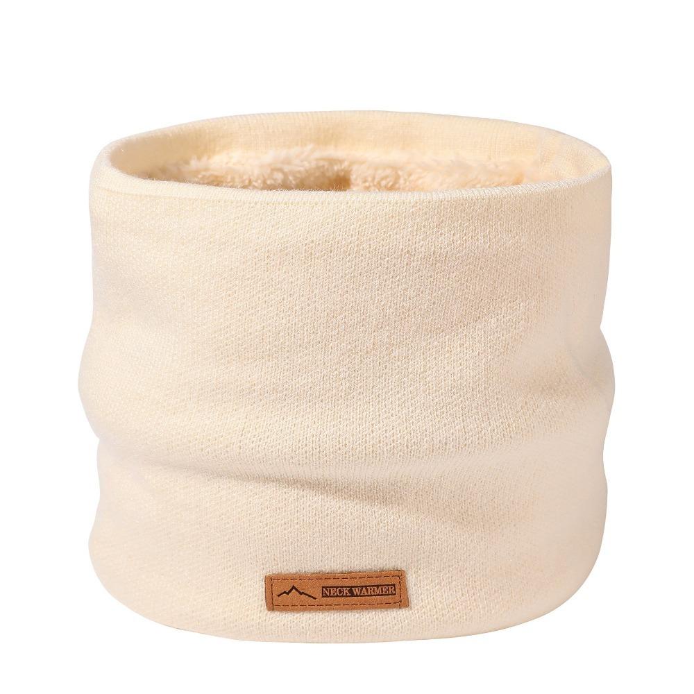 

Solid Color Warm Scarves Plush Cold-proof Collar New Mask Autumn Winter 2