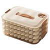 Dumpling & Wonton Freezer Storage Box: Food-Grade, Fresh-Keeping Organizer for Quick-Freezing