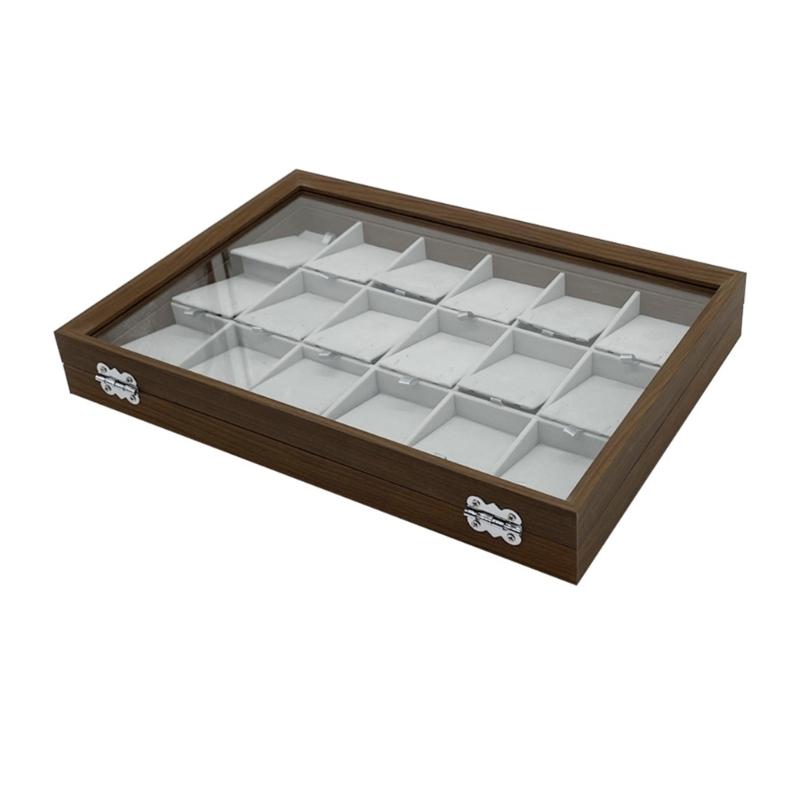 Secure Lockable Organizers Beautiful Jewelry Presentation Box Display Holder for Secure and Tidy Storage