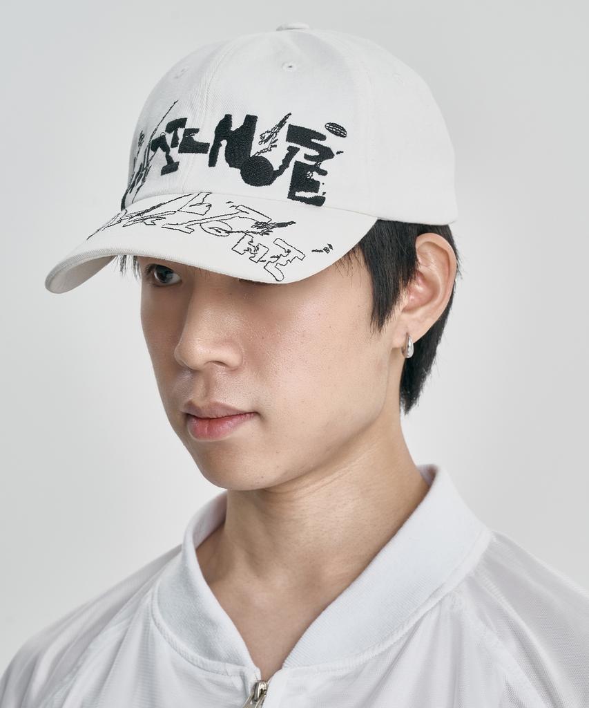 AJOBYAJO Wn Bl Cap [White]
