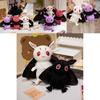 Enchanting Dark-themed Moth Plush Toy Perfect For Halloween Decoration And Gifts