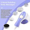 5 Headers Spin Body Massager Relax Spin Tone Slimming Lose Weight Burn Fat Full Body Massage Device