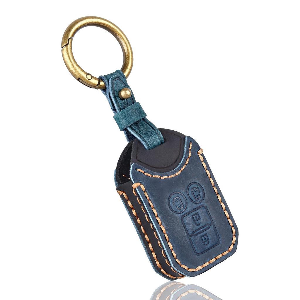 Suzuki Key Case Leather Key Cover Compatible Suzuki New Spacia Wagon r Hustler Jimny
