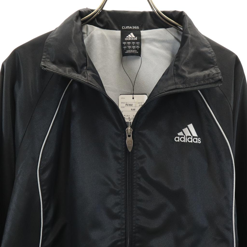 unused adidas training Jacket M black Tricot lining Men's Used