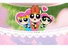 Powerpuff Girls Sakura Edition Plush Keychain Doll Charm Gift