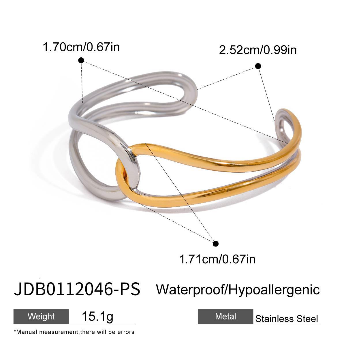

JYL TS Bracelet Women s Alloy Cuff Set Brings Versatile Charm & Luck JDB0112046-PS олений