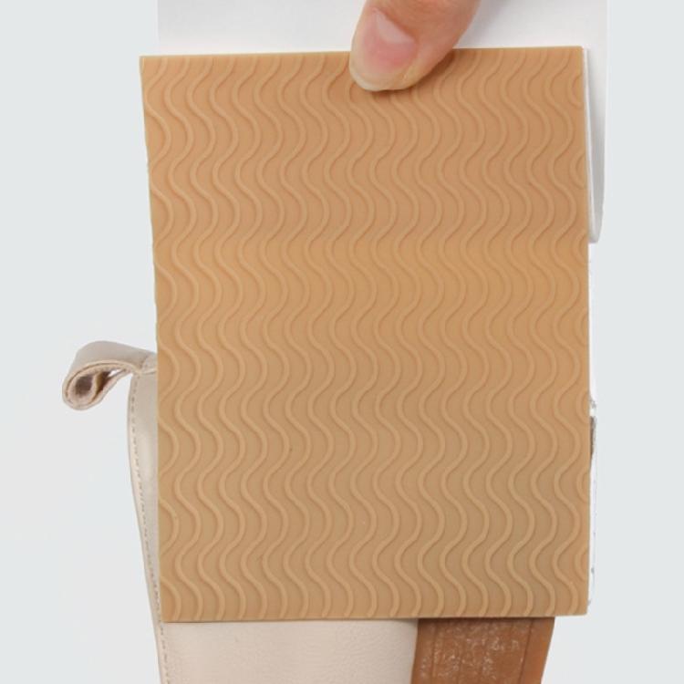 Retangular Adhesive Shoe Tread Patches Slip Resistant Shoe Tread Cushioning Pad Large Textured Shoe Protectors Pad