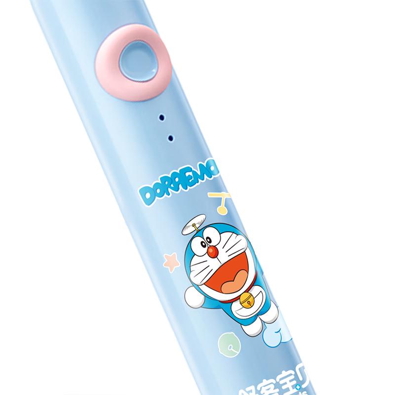 Shuke F2 Kids Sonic Electric Toothbrush with 2 Brush Heads, Blue