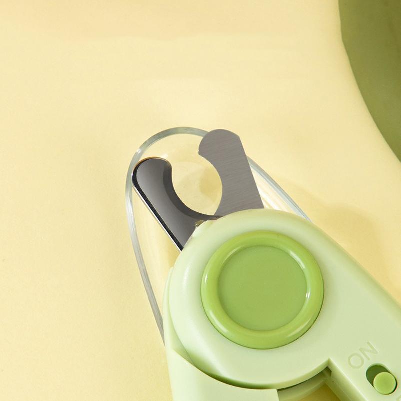 Pet nail clippers cat LED lights blood line nail clippers dog nail clippers cat and dog supplies accessories pet supplies