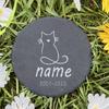 Personalized Pet Memorial Stone Custom Dogs Name of Death Personalized Pet Loss Gifts Dog Grave Marker Plaque Tombstone Custom
