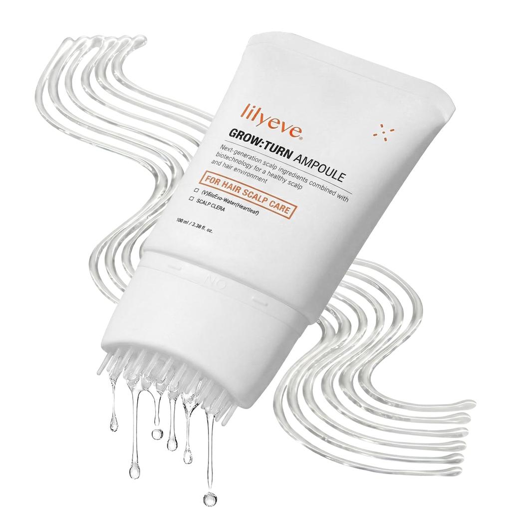 lilyeve Růst:Turn Exosome Brush Ampoule Prime 100ml 2 ks | Korejská vlasová esence & sérum