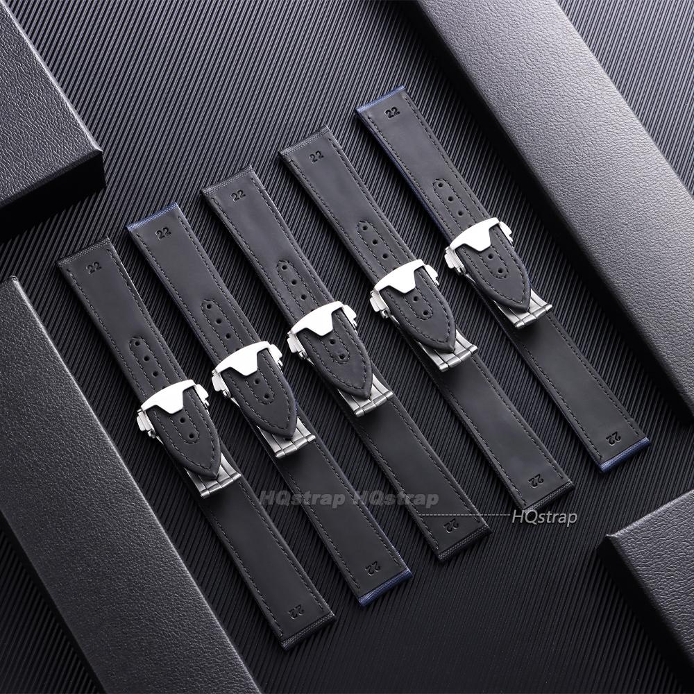 For Omega Sailcloth Nylon Watch Band 20mm 22mm Waterproof Sailcloth Strap Black Blue Men Sport Bracelet Folding Buckle Wristband