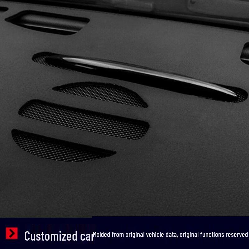 Toyota RAV4 (2019-2024) Dashboard Sun Shade Pad - Anti-Glare & Non-Slip, Suede Velvet Leather.