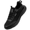 Brand sports shoes, light and non-slip soft-soled running shoes, black new models, cushioning and breathable running shoes for dad