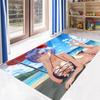 Anime R-ReZero R-Rem Pattern Carpet for Bedroom Decor Non-slip Home Living Room Sofa Area Rug Hallway Bathroom Kitchen Floor Mat