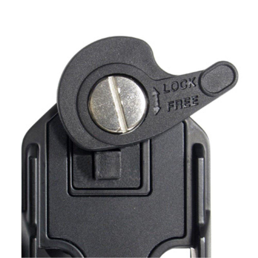Velbon Tripod Accessory Quick Shoe Lever Lock 408594 QRA-4 Set, QRA-4 System, Magnesium,