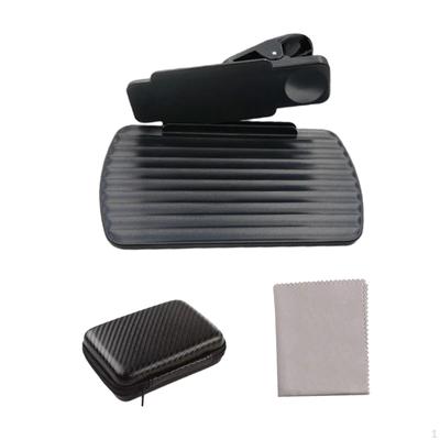 Kit Clip Riflesso Specchio, Clip per Fotocamera del Telefono, Riflettore Selfie da Viaggio per Fotografi,