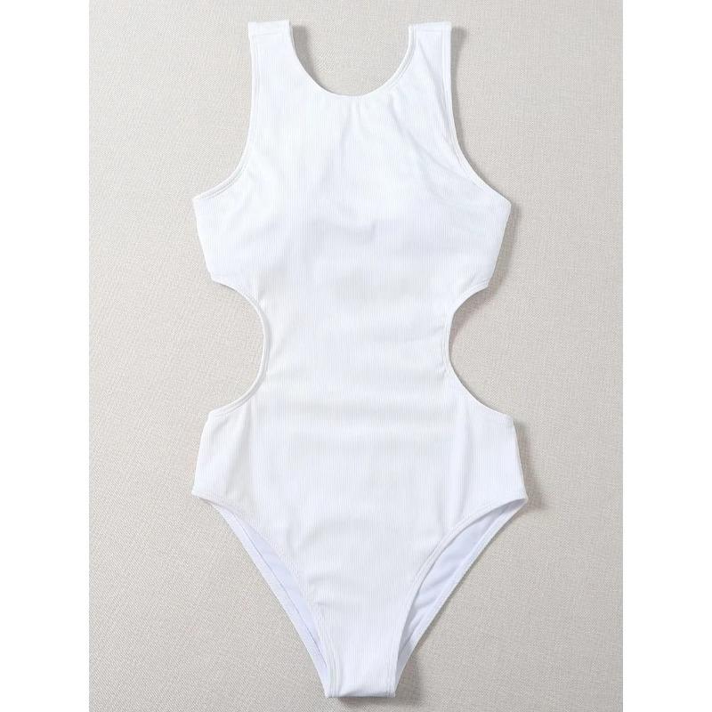 Sexy Plain Backless Swimwear Women 2026 One Piece Swimsuit Female Bathing Suits Woman Swimming for Beach Wear Monokini Swimsuits