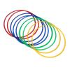 18.9in Sensory Training Hoops Kids Exercise 10pcs Hoop Rings 10pcs Connectors Sensory Training Equip