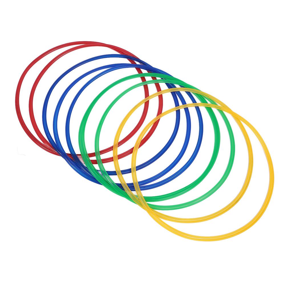 18.9in Sensory Training Hoops Kids Exercise 10pcs Hoop Rings 10pcs Connectors Sensory Training Equip