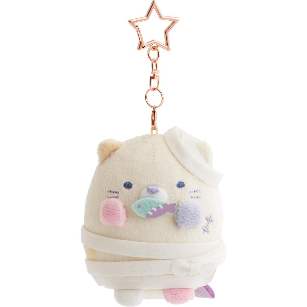 San-X MV28301 Sumikkogurashi Collection Spooky Halloween Hanging Plush Cat