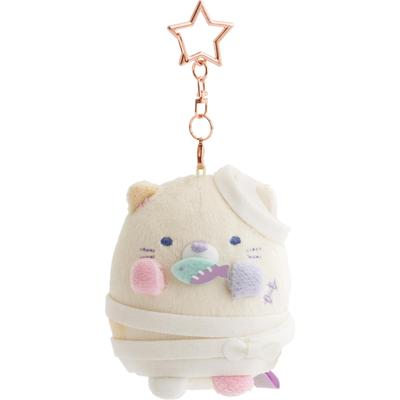 San-X MV28301 Sumikkogurashi Collection Gruseliges Halloween Hängeplüsch Katze