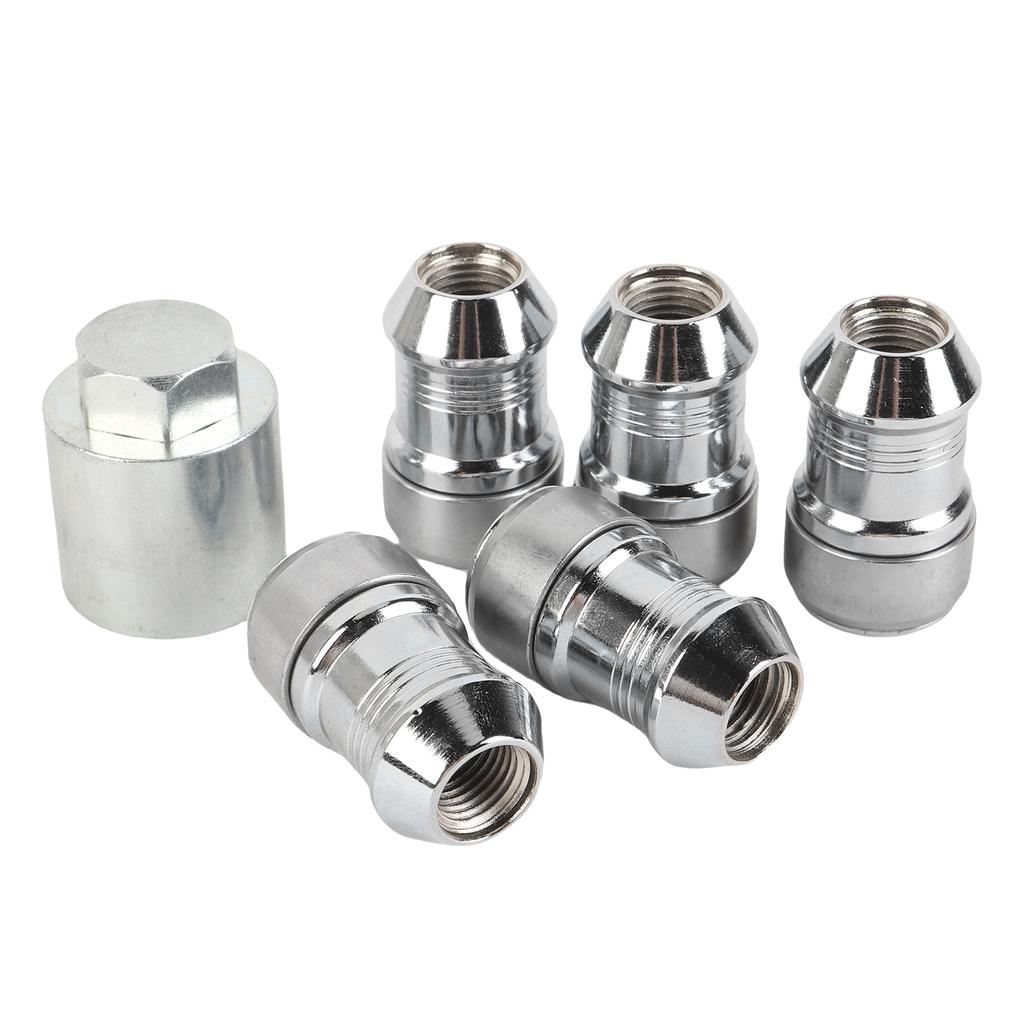 Wheel Lock Set with Key 82215711 Anti Theft Locking Lug Nuts Replacement for JL JT 2018-2025