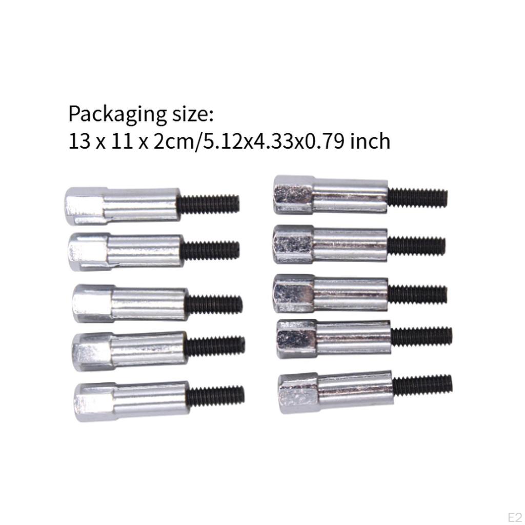 10Pcs Engine Valve Cover Bolt Set Replacement for Mopar Small Block 273