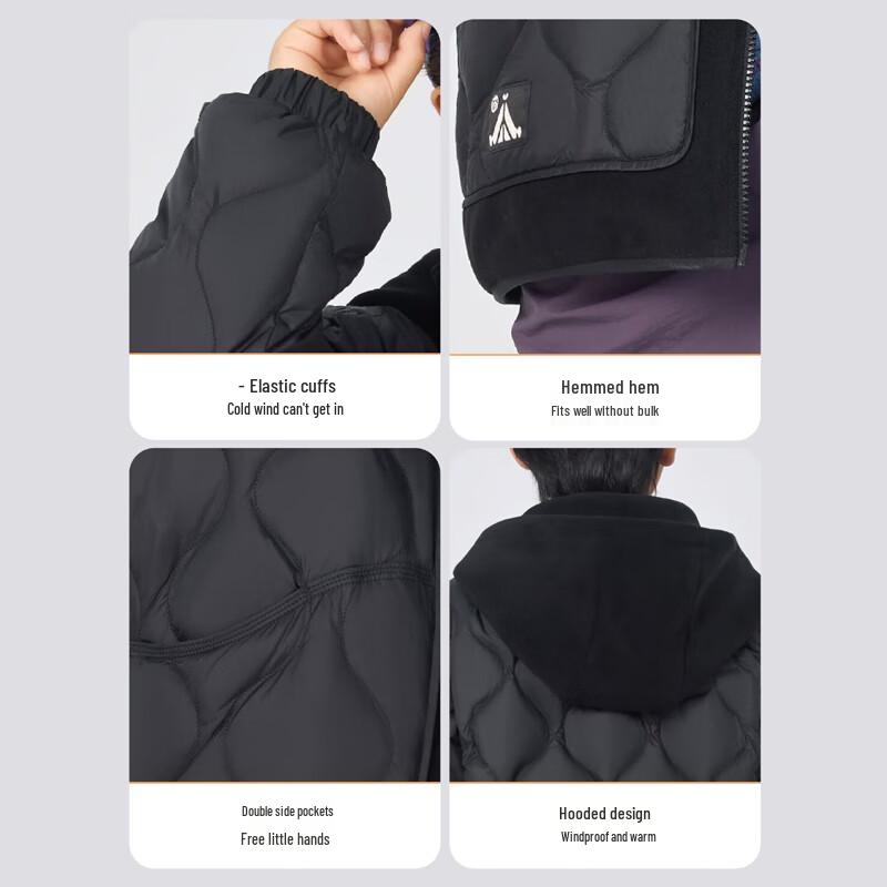 Bosideng T250135050 Hooded Down Jacket