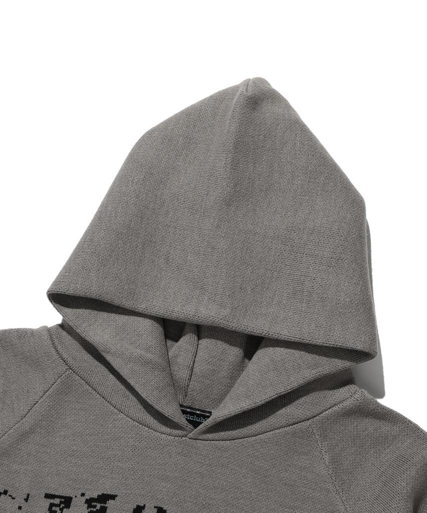 NICEGHOSTCLUB Big Ghost Logo Knit Hoodie_Grey(Ng2Dfuk611A)