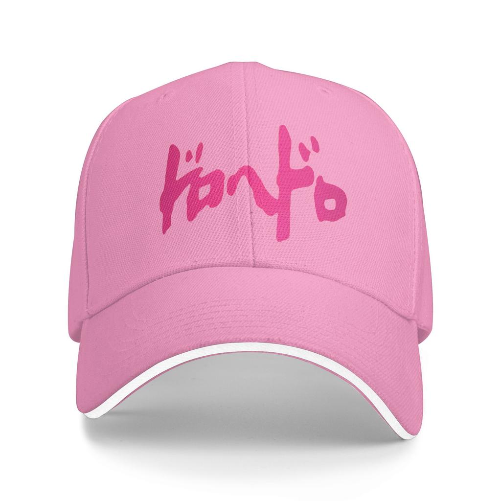 Dorehedoro Pink Logo Sun Baseball Cap Summer Unisex Men Custom DIY Trucker Hat High Quality Fashion Kpop Rock Baseball Caps